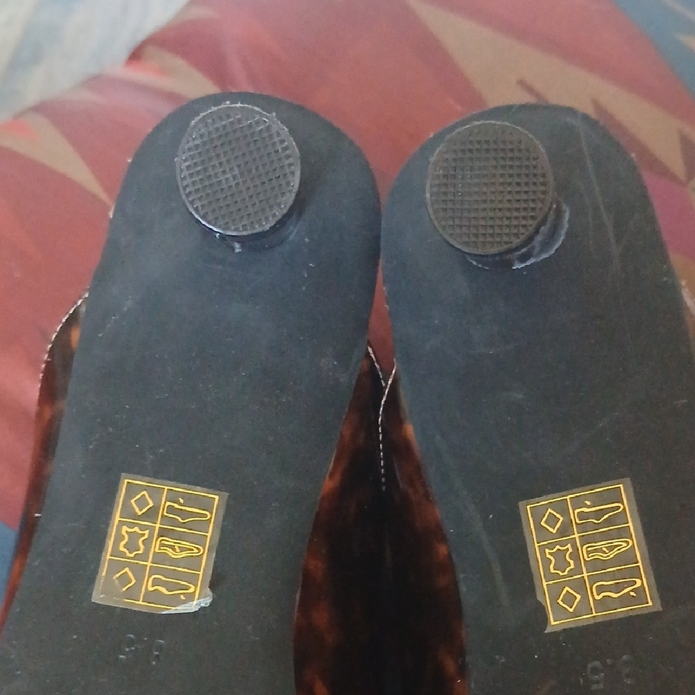 Jeffrey Campbell SALTAIRE Tortoiseshell Mules 8.5 - Picture 7 of 10